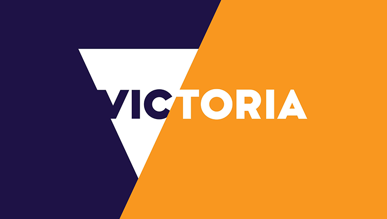 The coloured version of "Brand Victoria"
